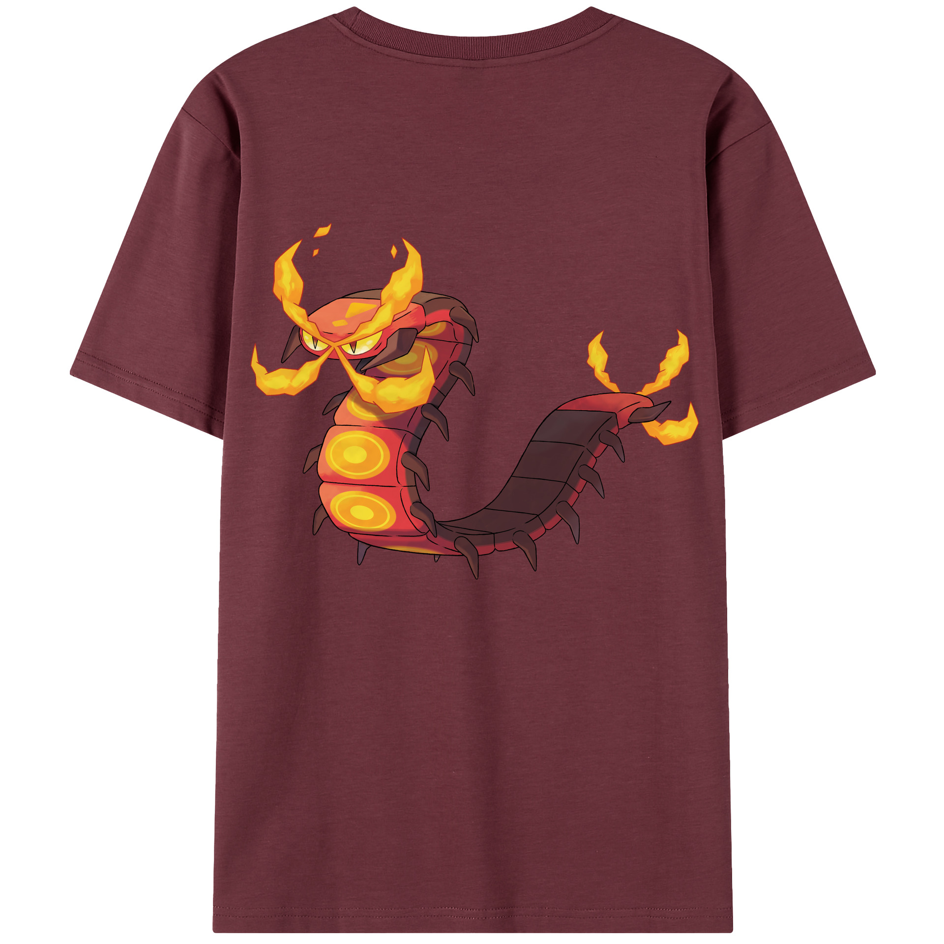 （画像用） ポケットモンスター Pokémon 綿100％半袖Tシャツ（背面プリント）